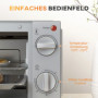 Miniugn 9 Liters  Justerbar Temperatur Silver