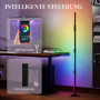 RGB LED Golvlampa med App och Fjärrkontroll 159,5 cm (H)
