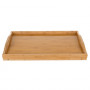 Fällbart frukostbord i bambu 73 x 31 x 21 cm