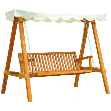 Hammock 3-sits Lärk med Soltak