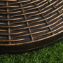 Parasollfot 25 kg Rattan Look Antik Brons Ø53 x 40 cm