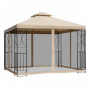 Paviljong Robust 2,98 x 2,98 m Polyesterbeige
