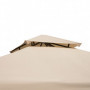 Paviljong Robust 2,98 x 2,98 m Polyesterbeige