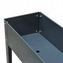 Upphöjd Metall Odlingslåda 100 x 30 x 80 cm