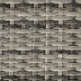 Solsäng 5-nivås Justerbar S-Shape 207 x 70 x 70 cm Rotting Grå