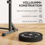 Viktskivor 2 x 10 kg Gummi Svart