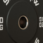 Viktskivor 2 x 20 kg Gummi Svart