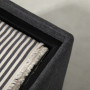 Pall med Förvaring 42 ​​x 42 x 41 cm, Mörkgrå