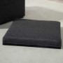 Pall med Förvaring 42 ​​x 42 x 41 cm, Mörkgrå
