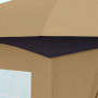 Paviljong 3,4 x 3,4 m med Ventilationstak Beige