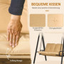 Hammock Gunga 2-sits med Soltak 145 x 116 x 172 cm, Beige