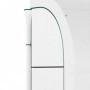 Växthus Halvtunnel med Hyllor 300 x 150 x 213 cm Vit