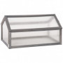 Mini Växthus med Ventilationshål 90 x 52 x 49,5 cm, Grå