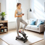 Mini Stepper med LCD-skärm Svart