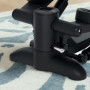 Mini Stepper med LCD-skärm Svart