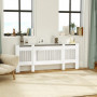 Elementskydd Justerbar längd 125-201 cm Vit