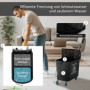 Svabbvagn med Moppress 20L Svart 63 x 27 x 67 cm