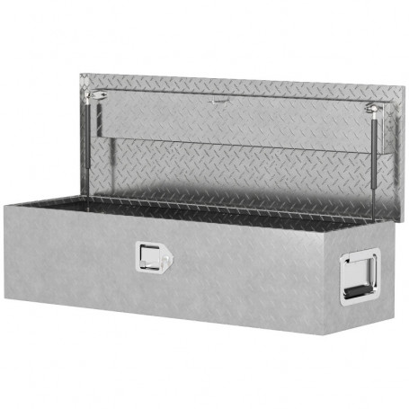 Utrustningslåda Aluminium med Lås, Bärhandtag 99 x 33 x 25,5 cm