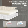 Loungesoffa 2-sits Elegant Scandi-design Manchester krämvit 117 x 56,5 x 77 cm