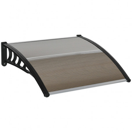 Entrétak Transparent Brun103 x 96,5 x 27 cm