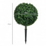 Konstgjord Buxbom 2-pack 70 cm (H)