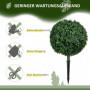 Konstgjord Buxbom 2-pack 70 cm (H)