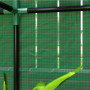 Växthus 3 Hyllor Roll-up Dörr 100 x 40 x 150 cm, Grön