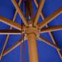 Parasol Bambu Blå 300 x 300 x 250 cm