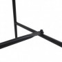 Trädgårdsbänk 2-sits Vintage Design Metall 107 x 55,5 x 90,5 cm