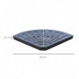x2 Vikter för Parasollfot med Handtag 66 x 47 x 4,2 cm 28 kg