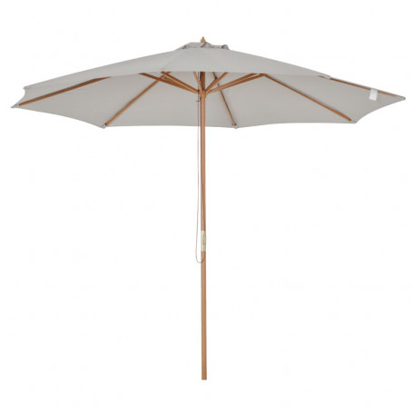 Parasoll 300 cm Bambu grå