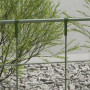Spaljéset 6 st för klätterväxter, Metall, 40 x 90 cm, Grön