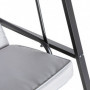 Hammock Gunga 2-sits med Soltak 145 x 116 x 172 cm, Grå