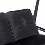 Hammock Gunga 2-sits med Soltak 145 x 116 x 172 cm, Svart