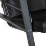 Hammock Gunga 2-sits med Soltak 145 x 116 x 172 cm, Svart