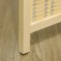 Skärmvägg Rumsavdelare 4 Panel 180 x 180 cm Bambu