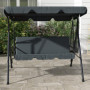 Hammock Gunga 3-sits Hollywood grå 172 x 110 x 153 cm
