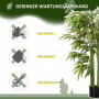 Konstväxt Bambu Realistiskt Utseende 140 cm (H) Grön
