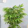 Konstväxt Bambu Realistiskt Utseende 140 cm (H) Grön
