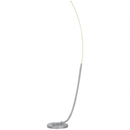 LED Golvlampa Modern Böjd Silver Justerbar Ljusstyrka