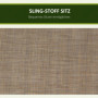 Hammock Gunga 3-sits med Soltak 196 x 128 x 172 cm, brun