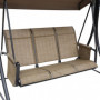 Hammock Gunga 3-sits med Soltak 196 x 128 x 172 cm, brun
