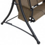 Hammock Gunga 3-sits med Soltak 196 x 128 x 172 cm, brun