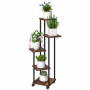 Piedestal Växtställl 5 Nivåer 59 x 59 x 110 cm