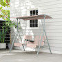 Hammock Gunga 2-sits Hollywood med Bord Beige 175 x 112 x 165 cm