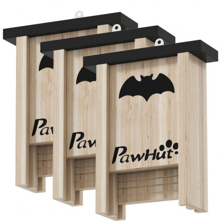 Fladdermus Holk 3-pack Lätt att Hänga, 18 x 6 x 22,5 cm