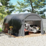 Trädgårdsbod - Pop-up Garage - Verktygstält 300 x 600 x 230 cm, mörkgrå