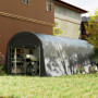 Trädgårdsbod - Pop-up Garage - Verktygstält 300 x 600 x 230 cm, mörkgrå