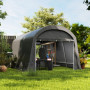 Trädgårdsbod - Pop-up Garage - Verktygstält 300 x 450 x 230 cm, mörkgrå