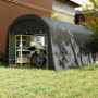 Trädgårdsbod - Pop-up Garage - Verktygstält 300 x 450 x 230 cm, mörkgrå